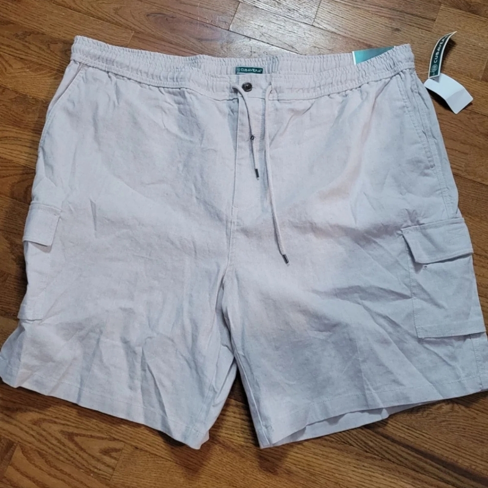 Mens Cubavera Linen Shorts Size 4X